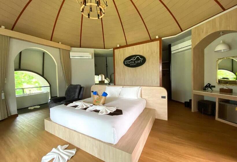 Вилла с 1 спальней и бассейном, Binlha Raft Resort