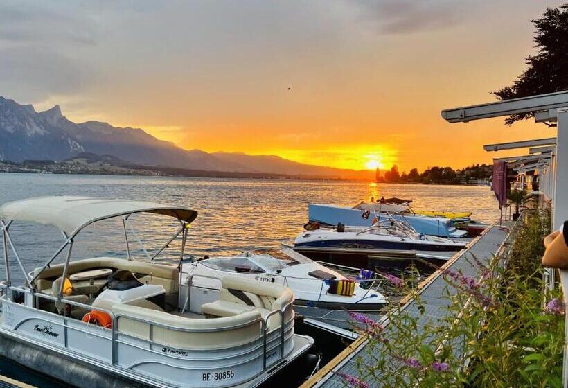 Номер Economy Индивидуальный, Boutique Hotel Niesenblick   Direkt Am Thunersee Gelegen Mit Self Check In & Digitaler Rezeption