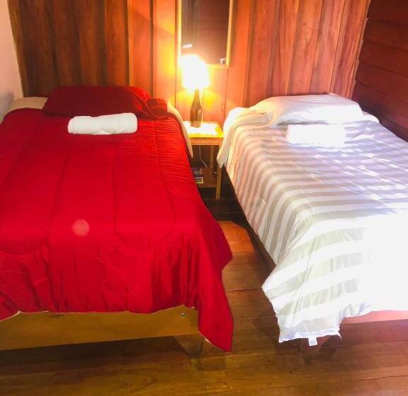 חדר סטנדרט חדר אמבטיה משותף, Cabinas Lupita