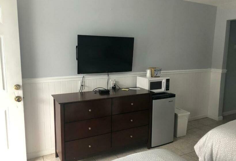 스탠다드 룸 더블 침대 2개, Boardwalk Beach Inn