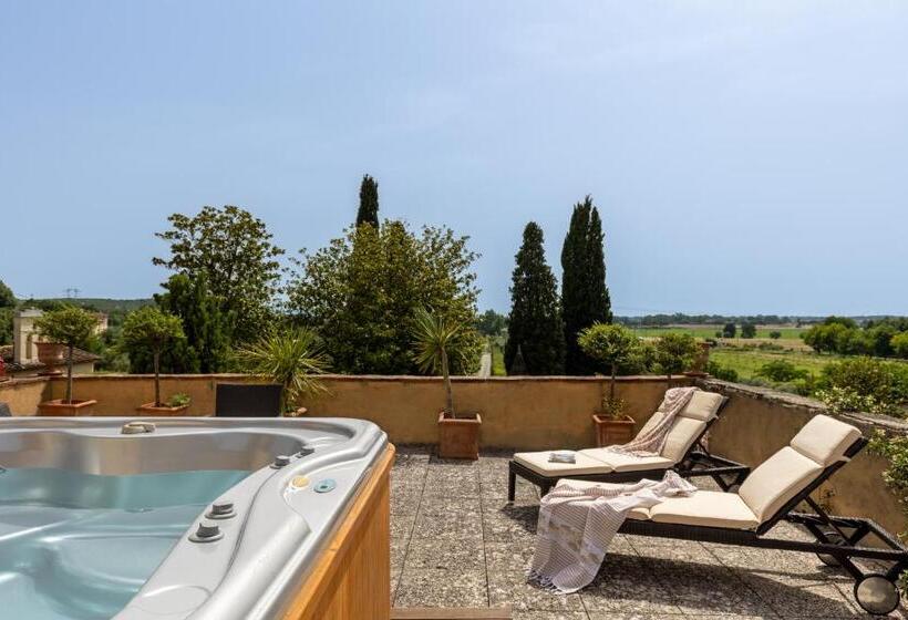 带露台的套间, Villa Scorzi   Relais De Charme