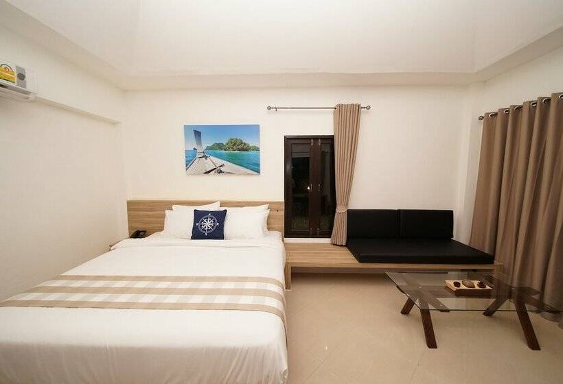 带大床的豪华间, Aquavana Haad Rin Resort
