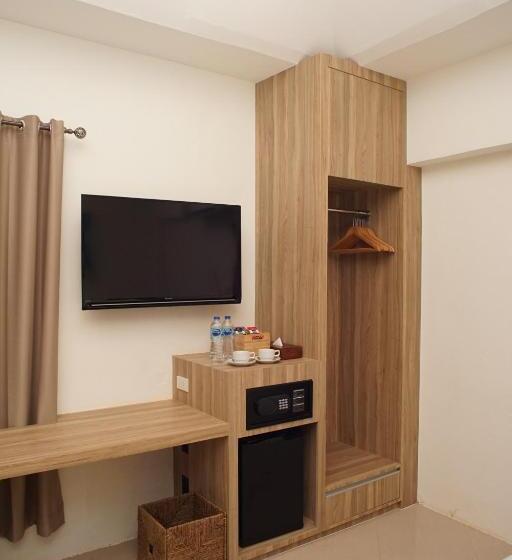 带大床的豪华间, Aquavana Haad Rin Resort