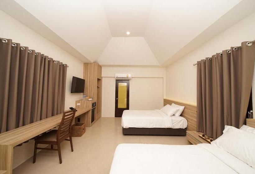 带阳台的豪华间, Aquavana Haad Rin Resort