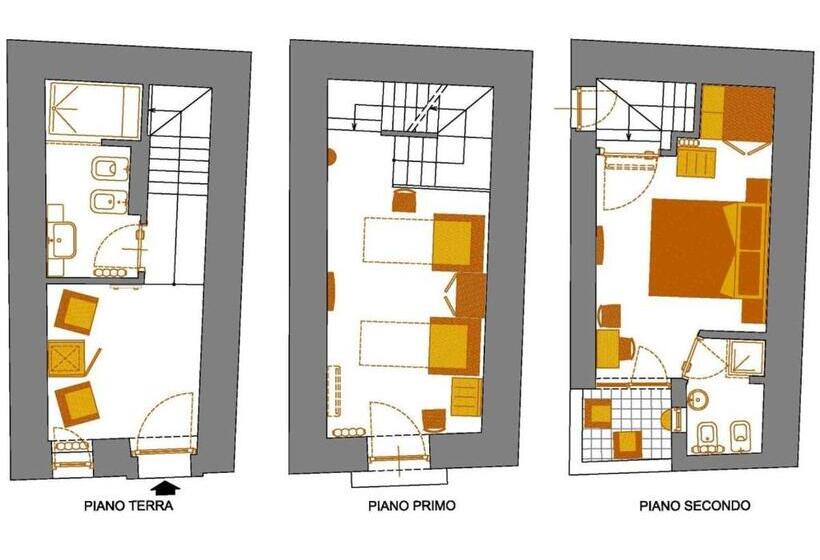 اتاق سوپریور خانوادگی, Residenze Portacastello