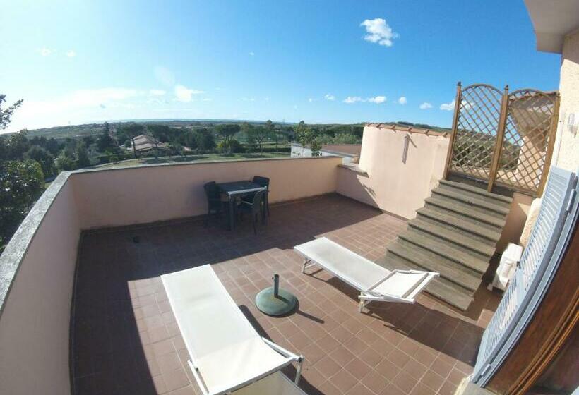 テラス付きスタンダードルーム, Guest House Villa Di Judighes