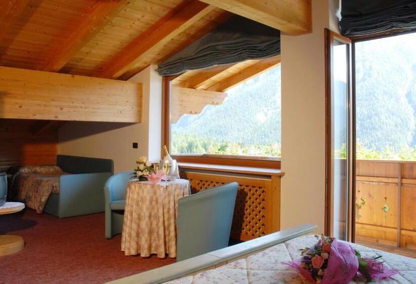 4인용 스탠다드 룸, Chalet Piereni