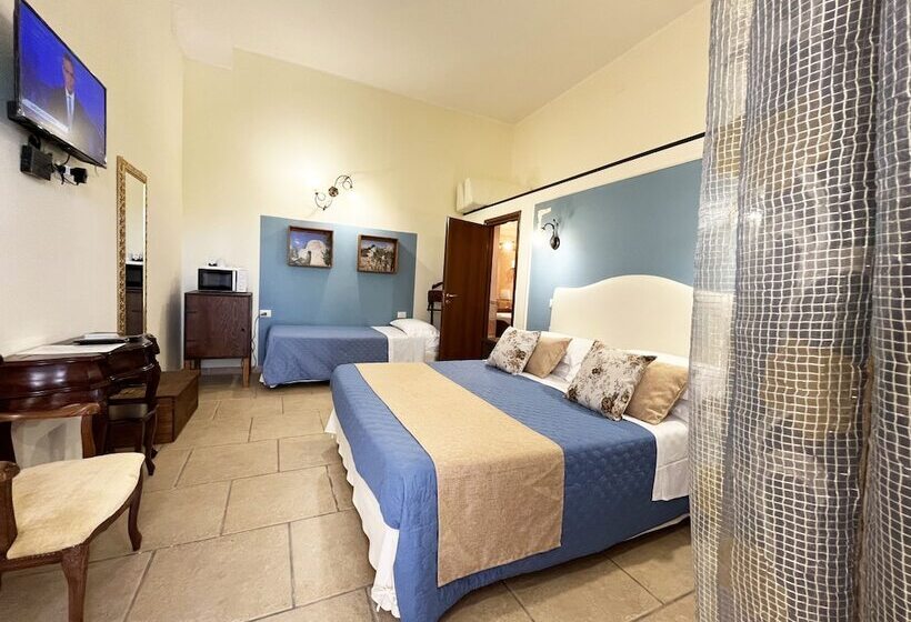 اتاق استاندارد سه نفره, Villa B&b Antiche Macine Del Salento
