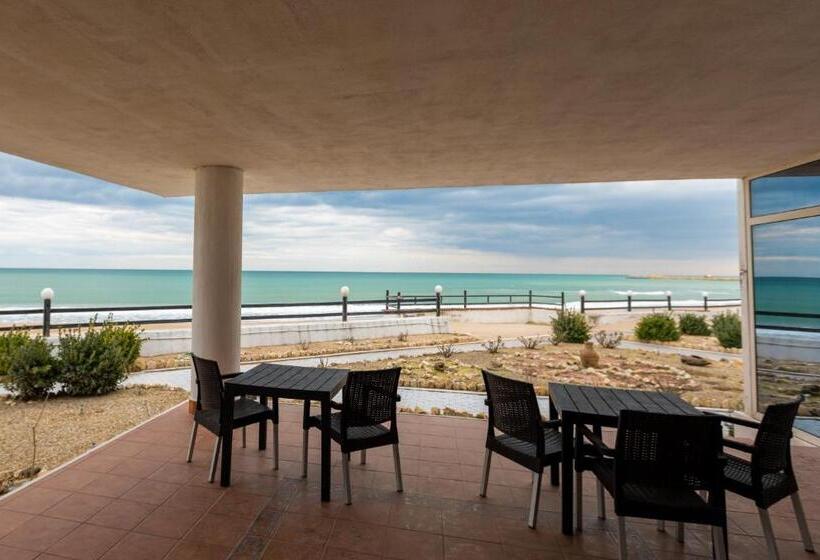 اتاق استاندارد با بالکن و چشم‌انداز دریا, La Perla Bianca Residence