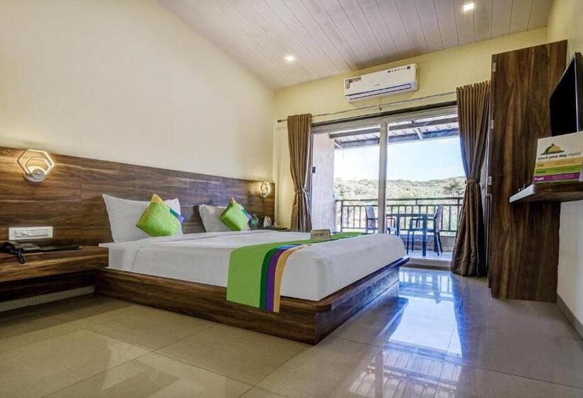 高级大房间, Treebo Jp Cottage