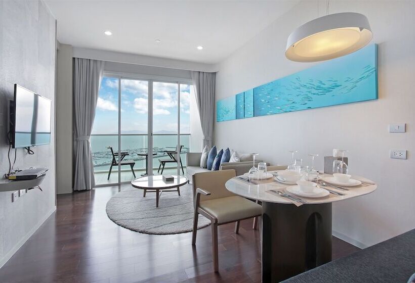 ２ベッドルーム家族用アパートメント, White Sand Beach Residences Pattaya