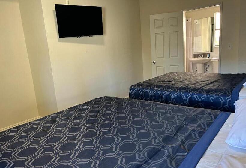 스탠다드 룸 더블 침대 2개, Budget Inn Hollywood