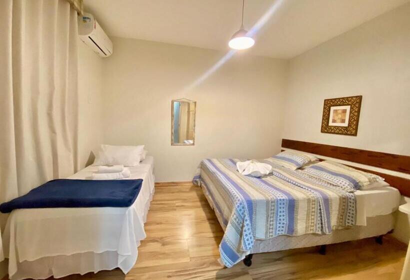 Номер Стандарт Трехместный, Porto Forte Pousada