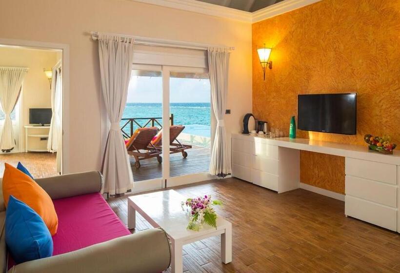 ویلای یک اتاق خوابه با استخر شنا, Sun Siyam Vilu Reef   24 Hour All Inclusive With Free Transfers