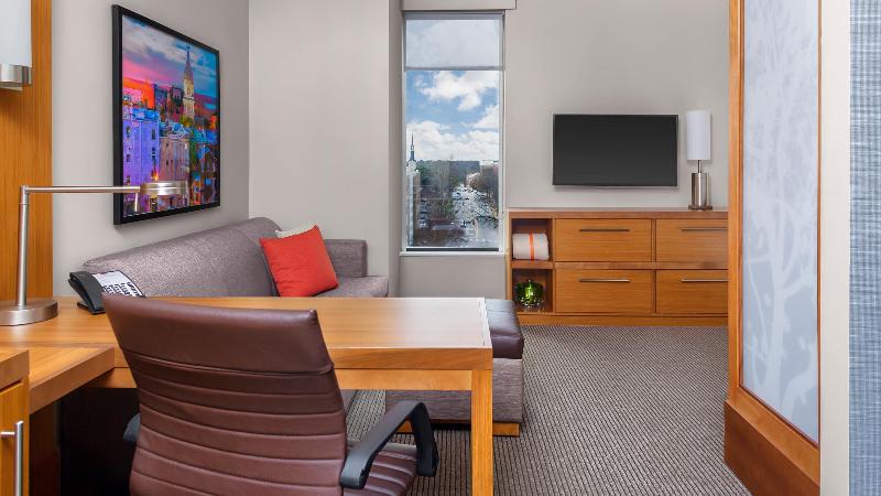 キングサイズベッドのスタンダードルーム, Hyatt Place Athens/downtown