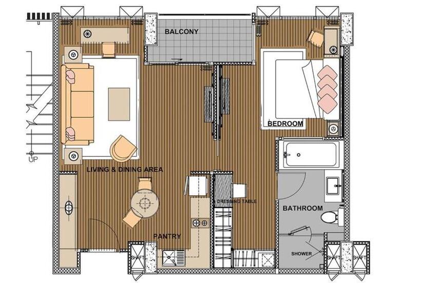 سوییت, The Park Nine Hotel Suvarnabhumi