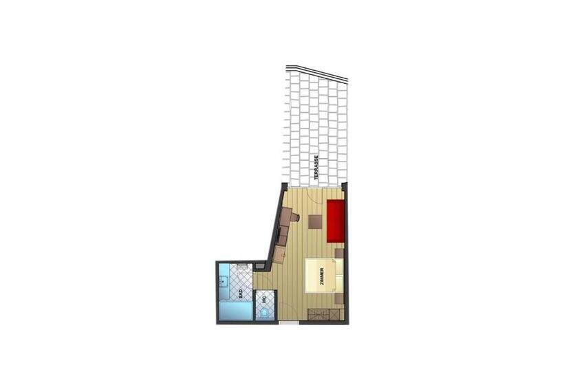 带阳台的豪华间, Appartement Pension Kendlbacher