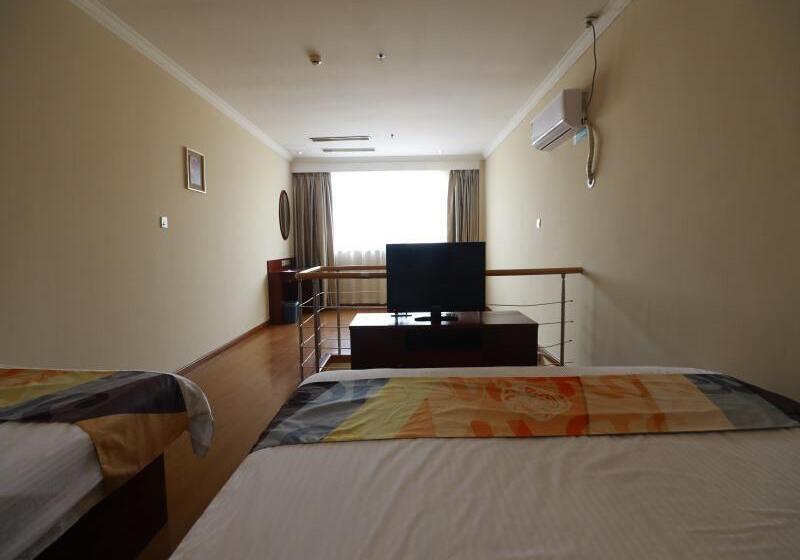 복층 룸, Greentree Inn Shanghai Hongqiao Hub Qibao Express