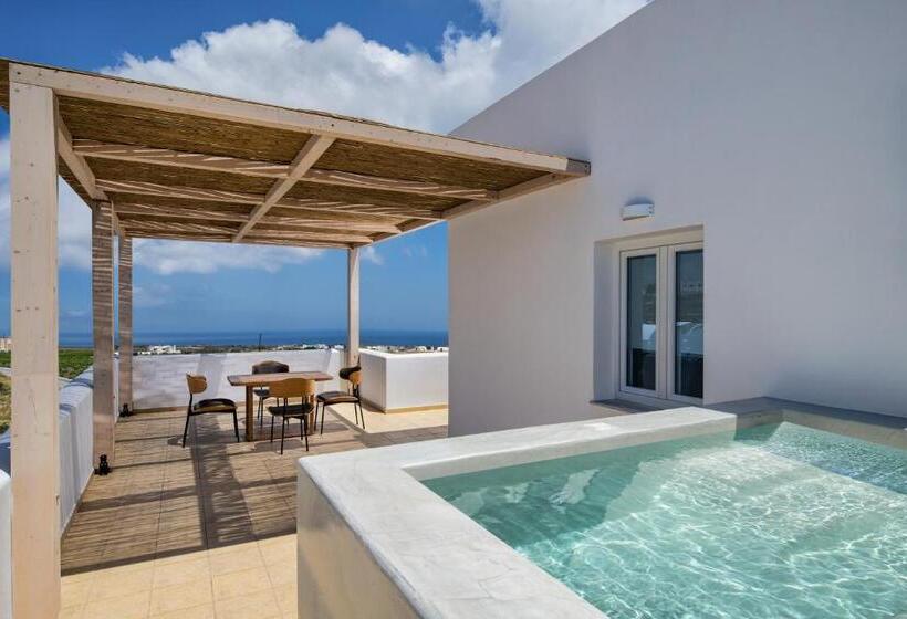 Люкс Вид на Море с Гидромассажем, Aelia Luxury Suites