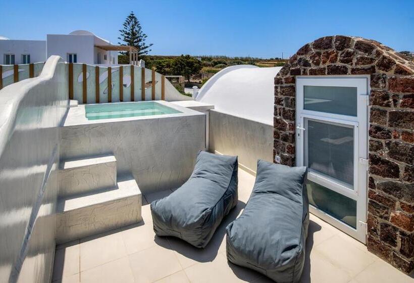 Люкс Вид на Море с Гидромассажем, Aelia Luxury Suites