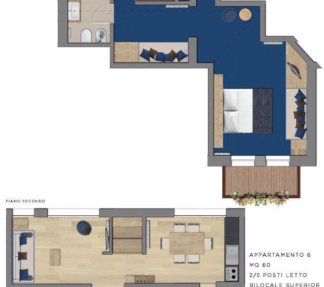 침실 1개 수피리어 아파트, Residence Langes