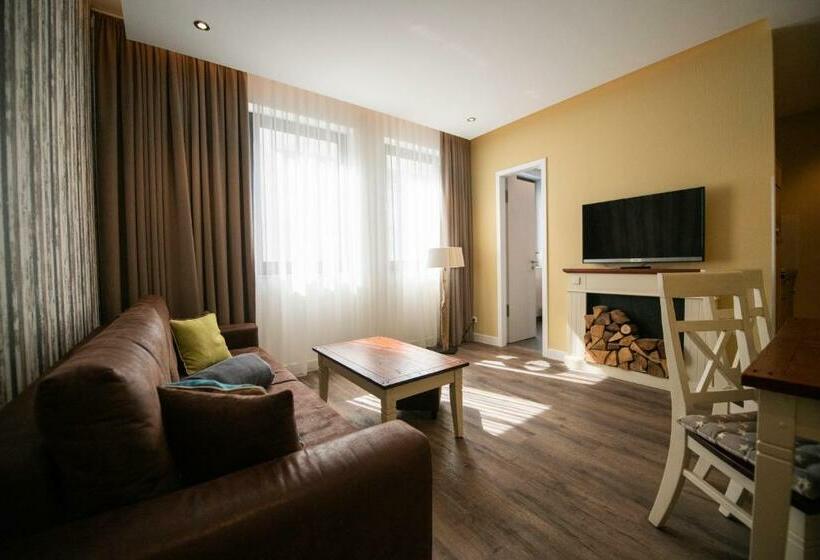 침실 2개 아파트, Apartment Central Leipzig