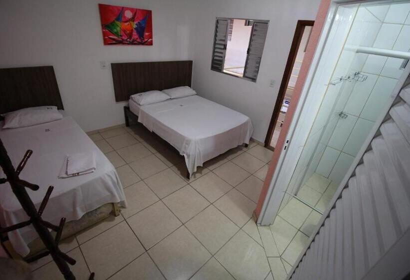Номер Стандарт Трехместный, Pousada Do Mineiro