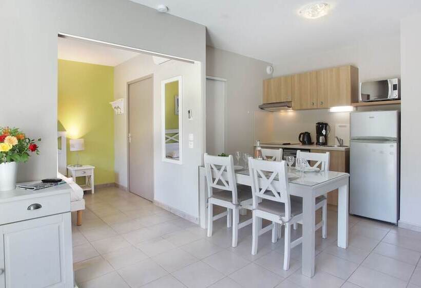 Апартаменты 2 Спальни, Residence Odalys Les Oceanides