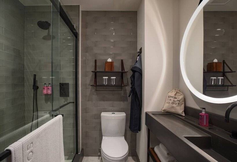 اتاق استاندارد با 2 تخت دوبل, Moxy Nyc Downtown