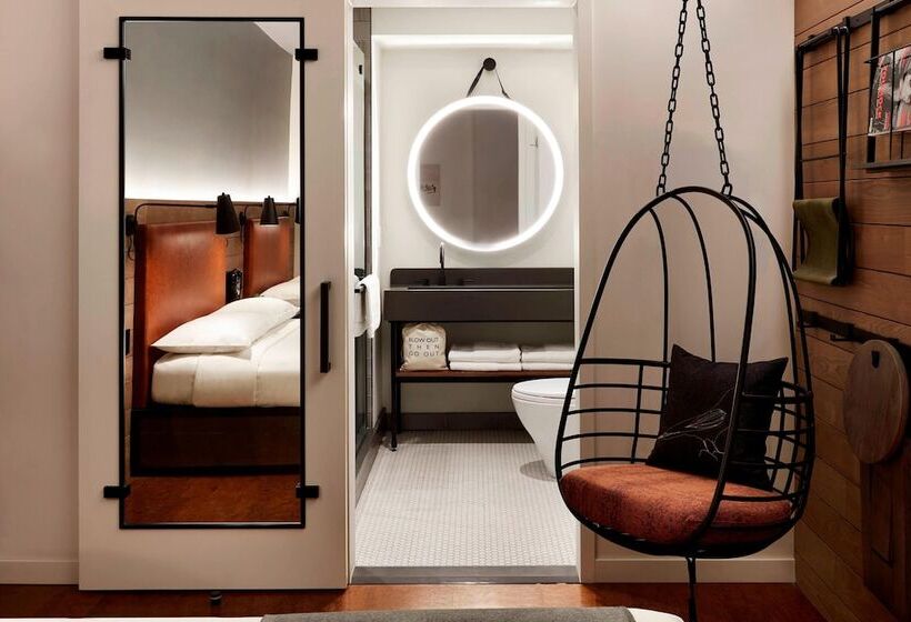 اتاق استاندارد با 2 تخت دوبل, Moxy Nyc Downtown