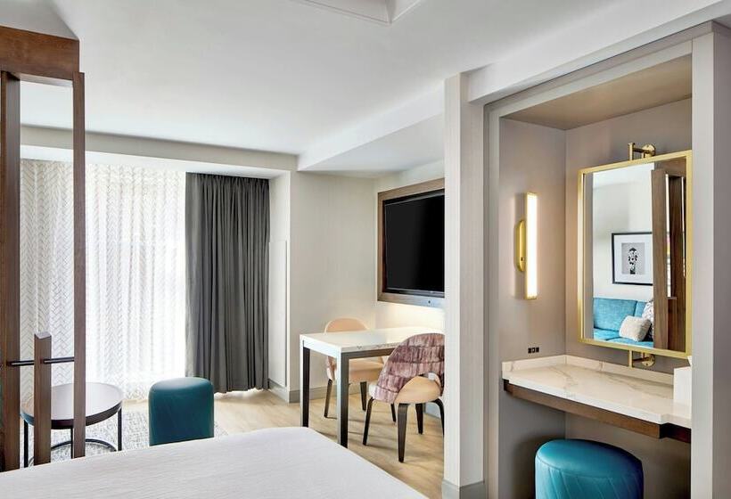 Küçük Çift Kişilik Yataklı Standart Oda, Residence Inn by Marriott Nashville Downtown/Convention Center