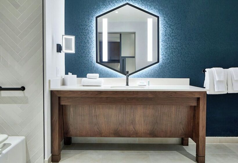 Büyük Çift Kişilik Yataklı Standart Oda, Residence Inn by Marriott Nashville Downtown/Convention Center