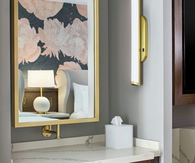 اتاق استاندارد با تخت دو نفره بزرگ, Residence Inn by Marriott Nashville Downtown/Convention Center
