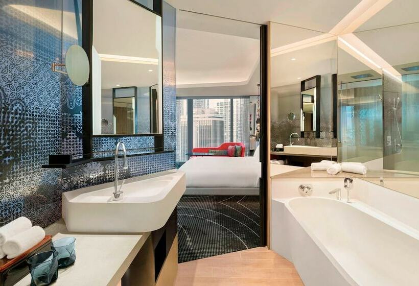 اتاق استاندارد با 2 تخت دوبل, W Kuala Lumpur