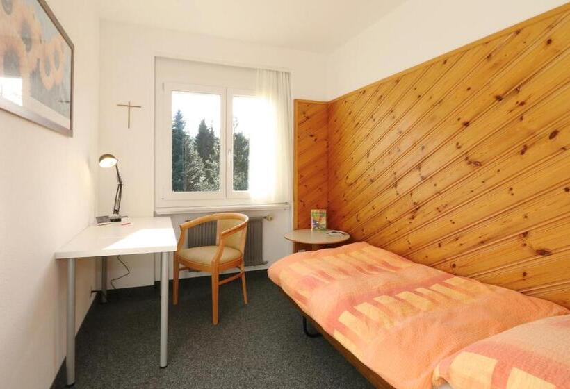 标准单人间共用浴室, Allegro Alpin Lodge