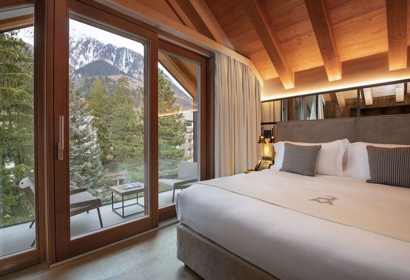 Люкс, Le Massif Hotel & Lodge Courmayeur The Leading Hotels Of The World