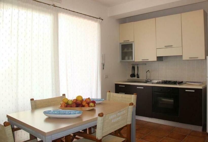 آپارتمان 1 خوابه همکف, Agua Residence