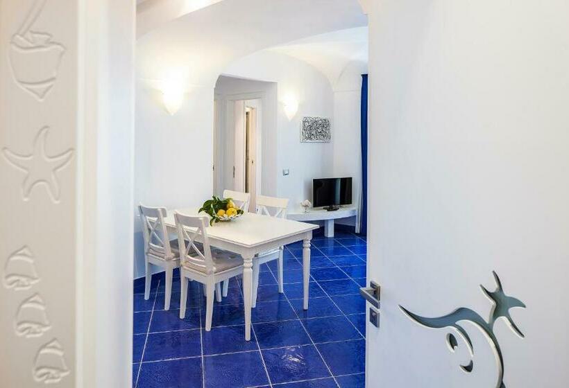 آپارتمان 1 خوابه با چشم‌انداز دریا, Ischia Blu Resort