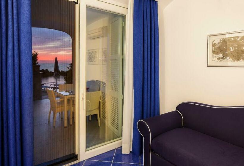 آپارتمان 1 خوابه با چشم‌انداز دریا, Ischia Blu Resort