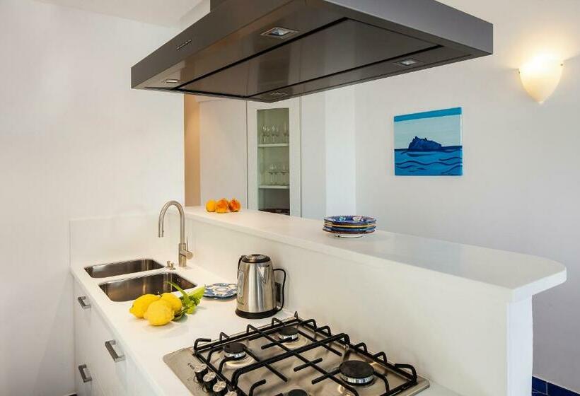 آپارتمان 1 خوابه با چشم‌انداز دریا, Ischia Blu Resort