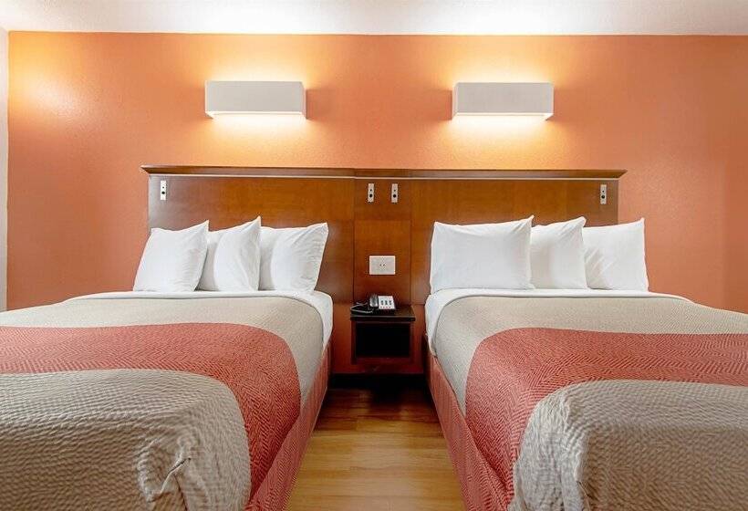 스탠다드 룸 더블 침대 2개, Motel 6 Alma, Ar L 40