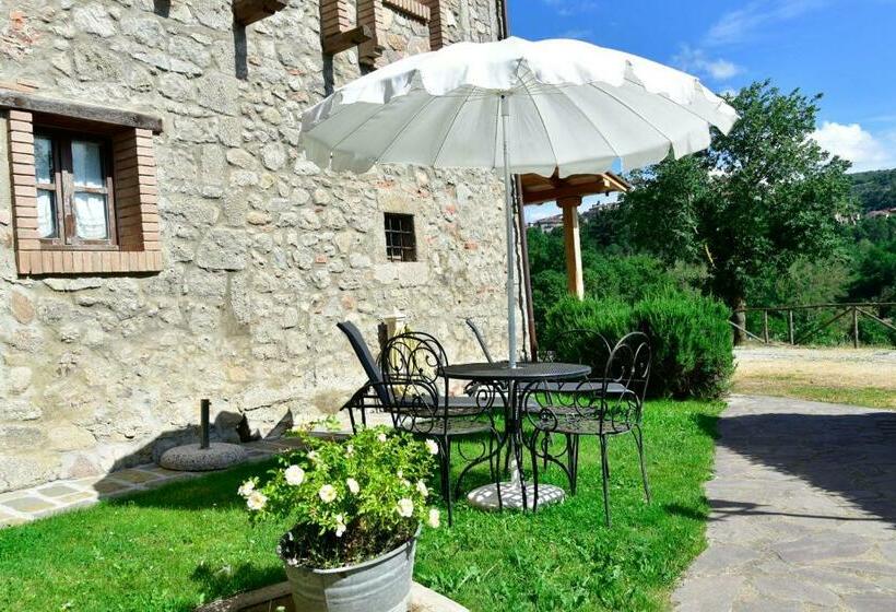 １ベッドルームアパートメント, Agriturismo Castello Delle Fornaci   Private Jacuzzi