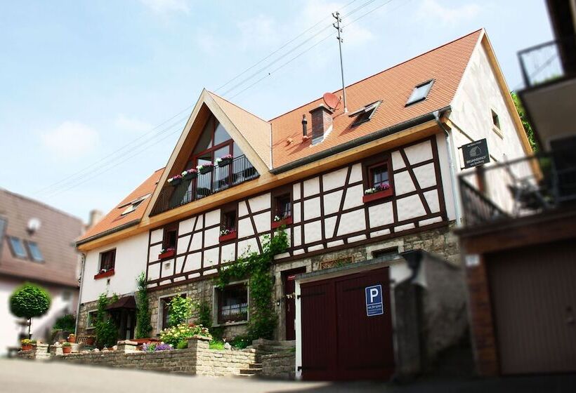 침실 1개 가든 전망 아파트, Brunnenhof Randersacker  Das Kleine