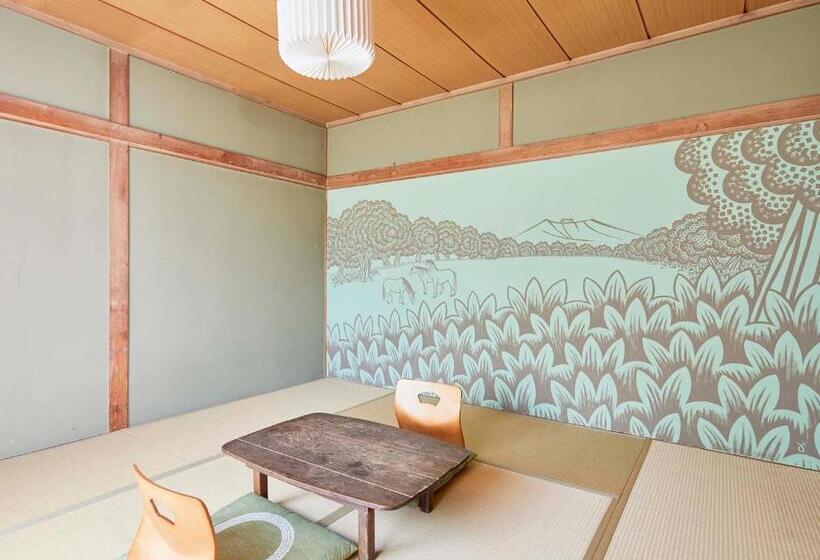 家庭房间共用浴室, Haku Hostel