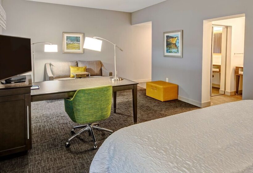 Студия Стандарт Двуспальная Кровать, Hampton Inn & Suites San Jose Airport