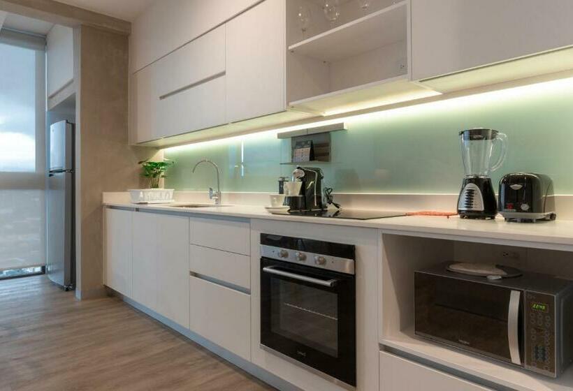 带1个卧室的高级公寓, Bee Suites Curridabat
