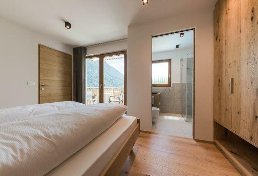 Апартаменты 1 Спальня с Балконом, Aparthotel Abiná Lana Höhe
