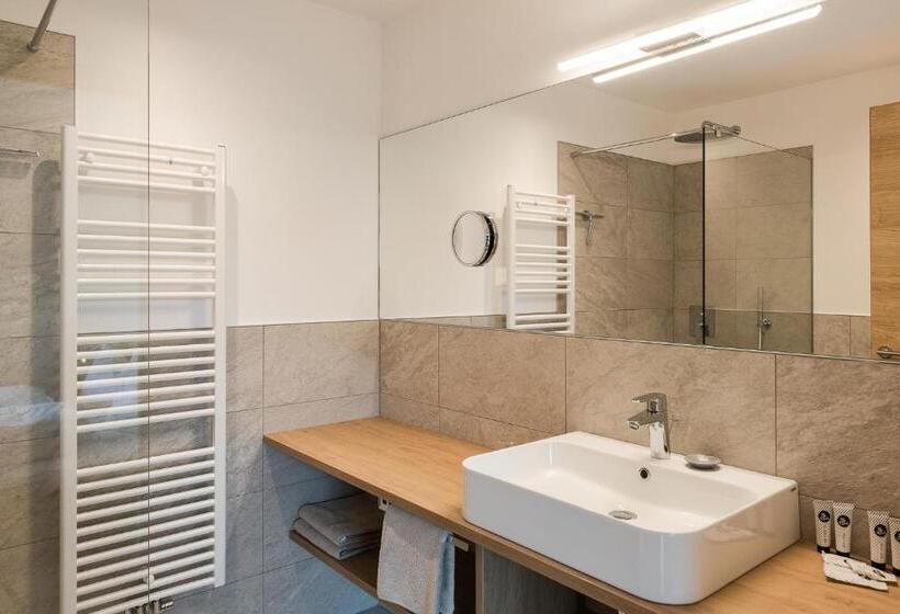 Апартаменты 1 Спальня с Террасой, Aparthotel Abiná Lana Höhe