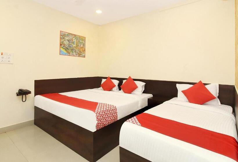 غرفة كلاسيكية ثلاثية, O Vasundhara Guest House Near Tankbund