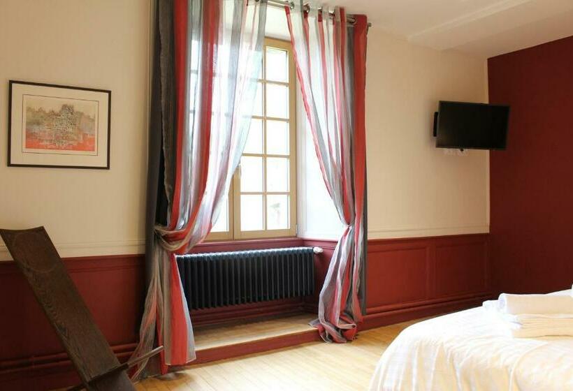 اتاق استاندارد با چشم‌انداز باغ, Manoir Du Moustoir   Hôtel Les Empreintes